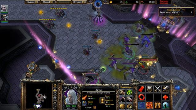 Прохождение Warcraft 3: Reforged #21 - Глава 7: Осада Даларана [Нежить - Путь Проклятых] смотреть онлайн