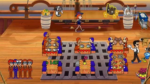 Diner Dash Hometown Hero Gourmet Edition Multiplayer - Buccaneer Bistro смотреть онлайн