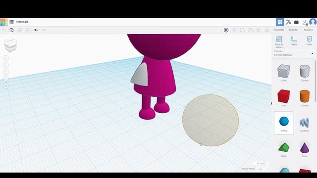 Tinkercad Tutorial - Character 3D