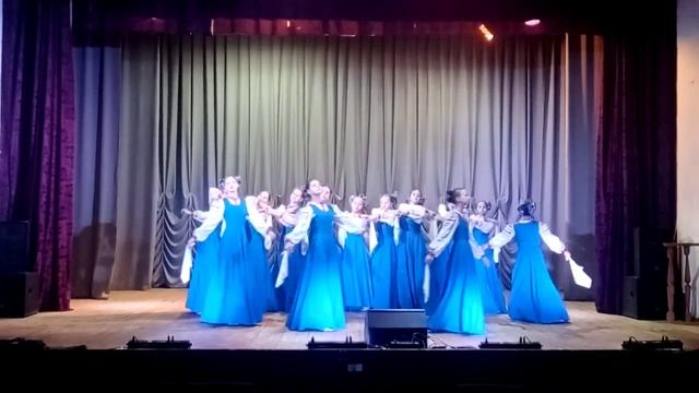 Русский народный танец "Девичий Хоровод" (Старшая-группа) хореографический коллектив "Русь" смотреть онлайн