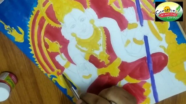 Sri Lalitha tripura sundari devi colouring / Dusshera special drawing /Creative art and craft corne смотреть онлайн