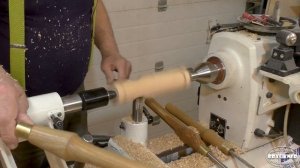 точение со смещением центров на токарном по дереву