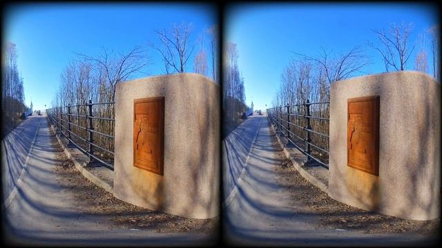 [3D VR180 5.7K] Visit the location of "Scream" by Edward Munch in 3D смотреть онлайн