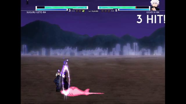 Suguru Geto RN OP(New) VS Gojo Season 1 OP in Jump Force Mugen смотреть онлайн
