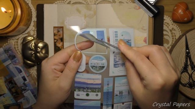 ASMR ? Quick and Short Summer BreakㅣVintage Scrapbookingㅣ4KㅣNo BGMㅣJournalingㅣPaper SoundsㅣRelaxing смотреть онлайн