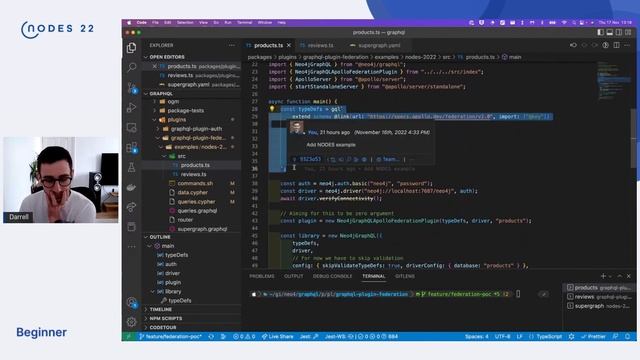 084 GraphQL Federation using the Neo4j GraphQL Library - NODES2022 - Darrell Warde смотреть онлайн