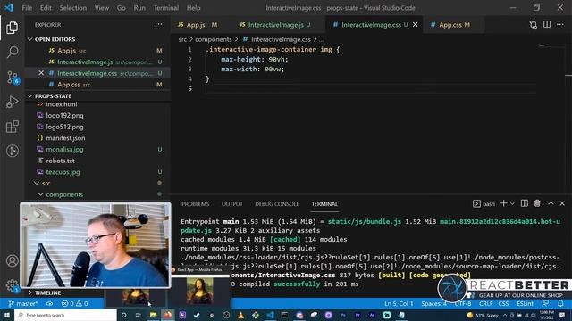 Which Is More Popular? React Props vs. State | React Fundamentals смотреть онлайн