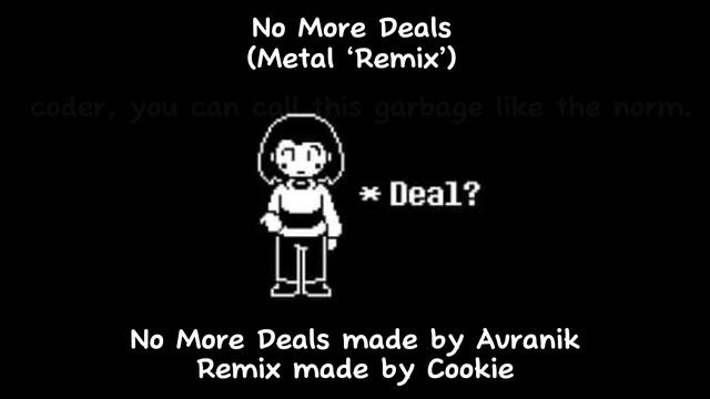 no more deals metal “remix” смотреть онлайн