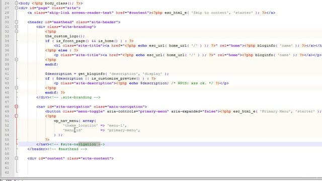 [INTERMEDIATE LEVEL] Lesson 8 : Inspecting a template file [Mini Wordpress development course] смотреть онлайн