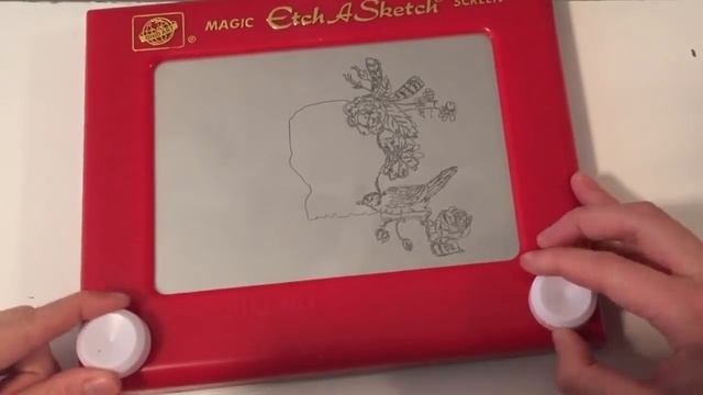 Time lapse captures incredible Etch-A-Sketch artwork process смотреть онлайн