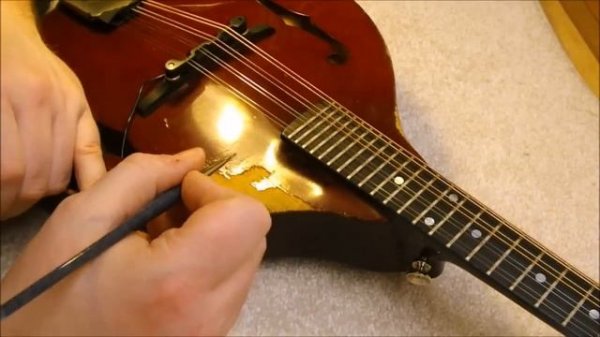 Finish repair : Sealing with Shellac