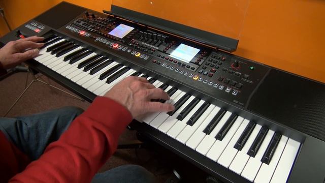Roland E-A7 Keyboard Demonstration