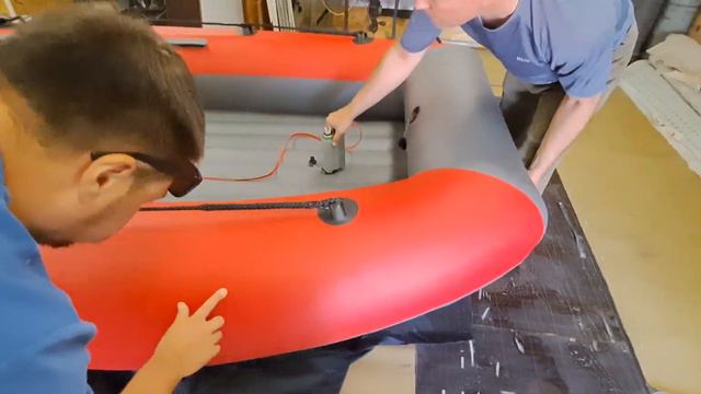 НАСОС для ПВХ Лодок 2 Турбинки 40мм. 24 V 9A Аккумулятор. 0.3 Bar. смотреть онлайн