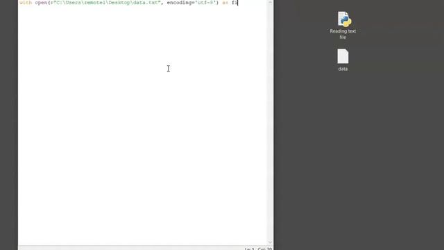 Python - Reading text files смотреть онлайн