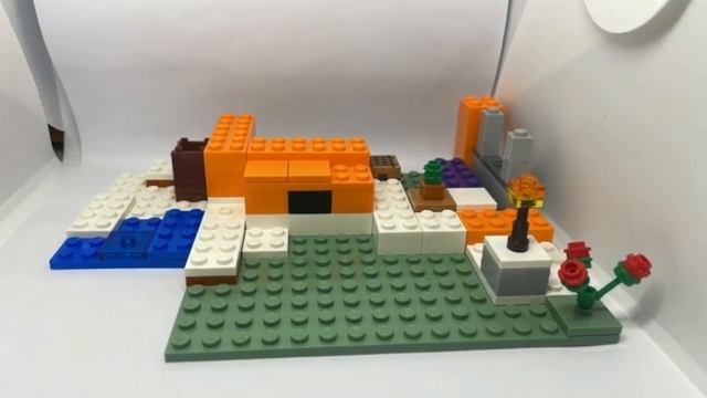 Let's build Lego Minecraft fox shanty 21178/лисья хижина 21178 сборка смотреть онлайн