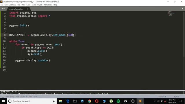 Pygame Tutorial- Basics смотреть онлайн