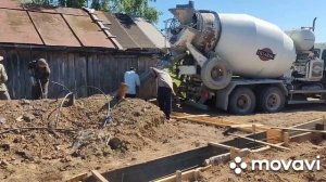 самострой. фундамент из шпал