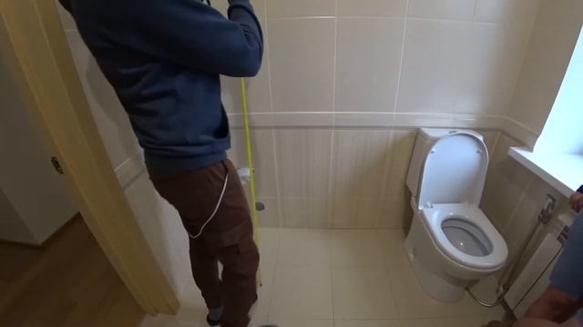 Замер тумбы в санузел