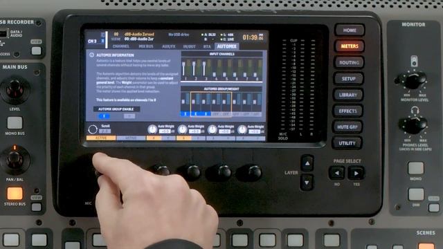 How To Use The Automixer On The Behringer X32 - Behringer X32 Automixer