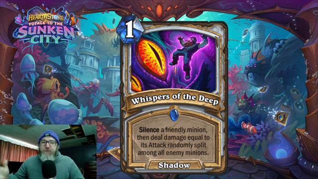 BEST CARD ART FROM VOYAGE TO THE SUNKEN CITY? | Hearthstone смотреть онлайн