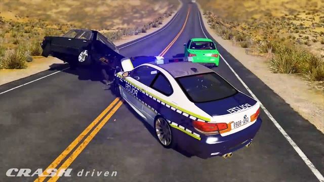 Extreme Crashes #178 - BeamNG Drive | CRASHdriven смотреть онлайн