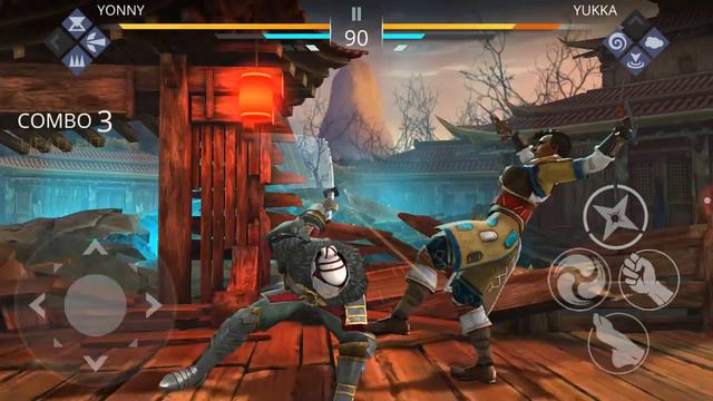 Defeating Yukka in Shadow fight 3 смотреть онлайн
