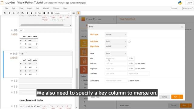 [Visual Python Tutorial] #07. How to Combine DataFrames смотреть онлайн