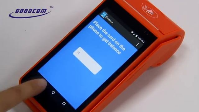 GOODCOM Handheld Mobile Android POS Terminal смотреть онлайн
