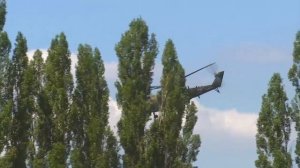 Боевая работа экипажей Ми-28 в ходе СВО