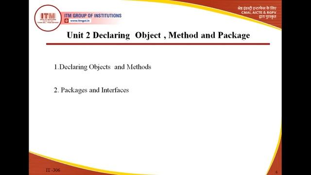 IT 306 JAVA PROGRAMMING LAB OVERVIEW OF JAVA B.TECH II YEAR смотреть онлайн