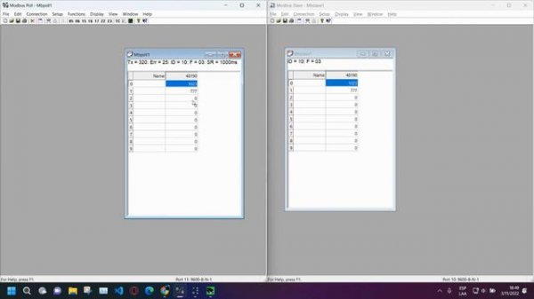 Modbus Poll & Modbus Slave _ LAB10 _ PAM