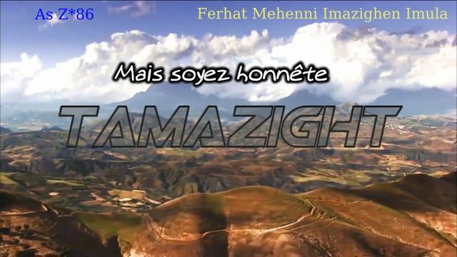 Kabylie : Ferhat Mehenni Imazighen Imula Tamazight 1979 Sous Titrée En Français.!