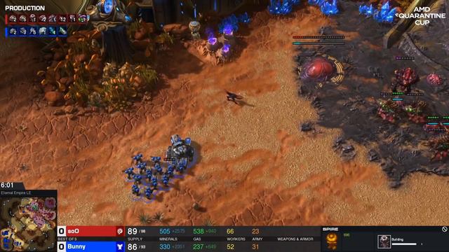 [SC2] Bunny, Dream, RagnaroK, soO | Group A | AMD eQuarantine Cup смотреть онлайн