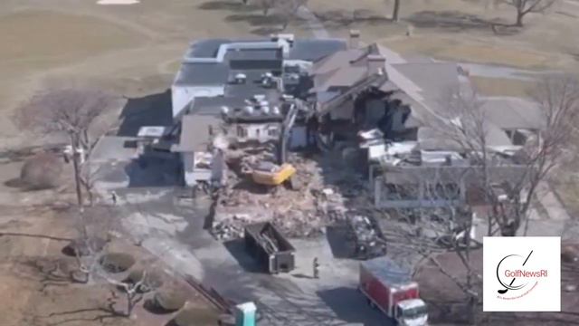 The Demolition of Metacomet Golf Club - A Drone Video смотреть онлайн