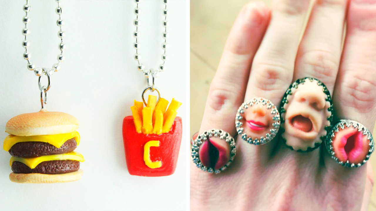 Украшения с очень странным дизайном смотреть онлайн