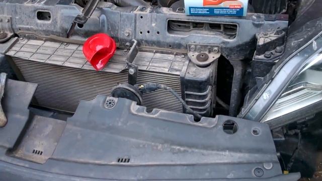 установка ксенона и замена штатного сигнала на Солярисе смотреть онлайн