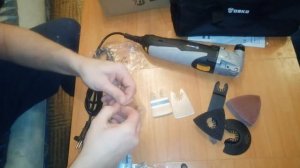 Реноватор мультитул Инструмент DEKO DKOM40LD1/2, 220 В, электрический