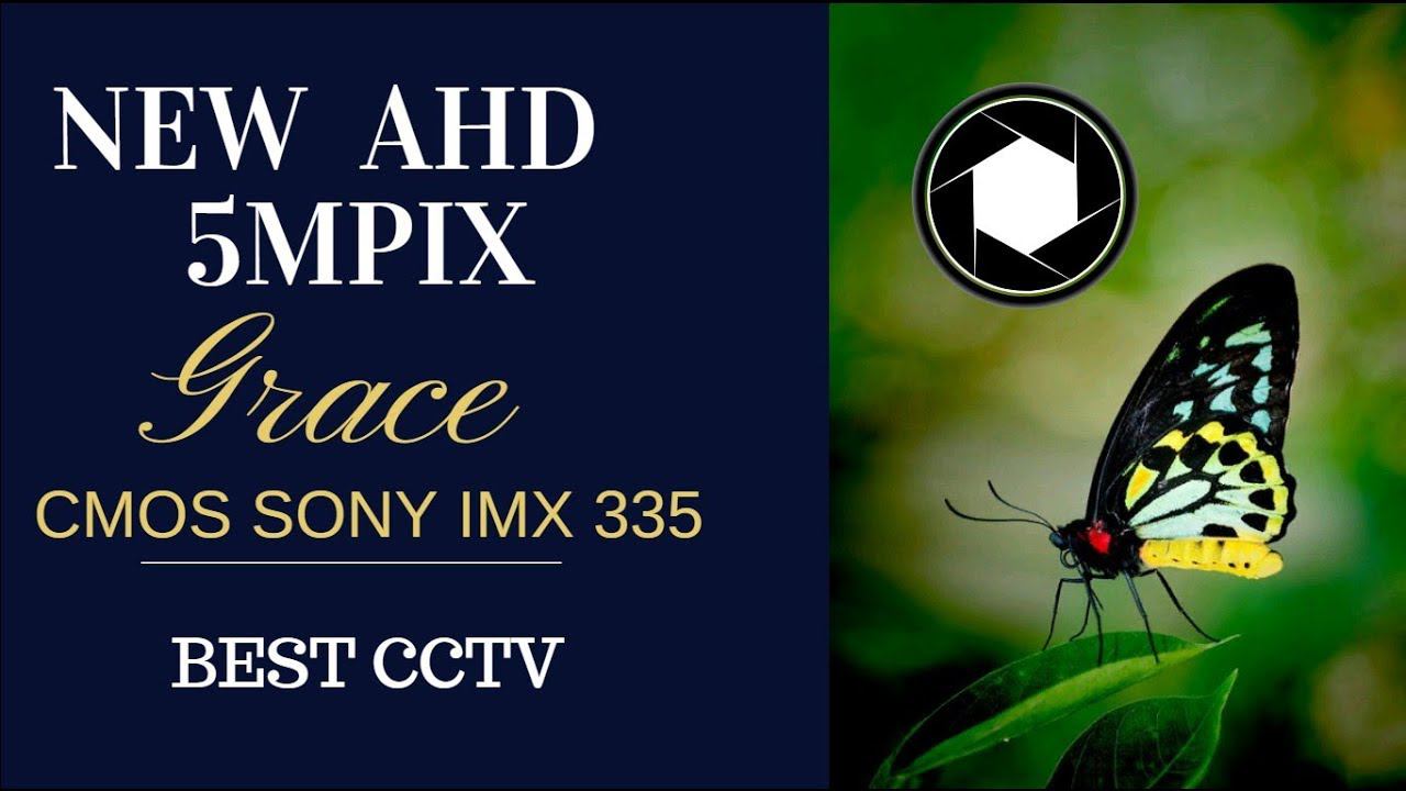 Уличная видеокамера AHD 5Mpix NEW CMOS SONY IMX 335 Гибрид 2-5Mpix смотреть онлайн