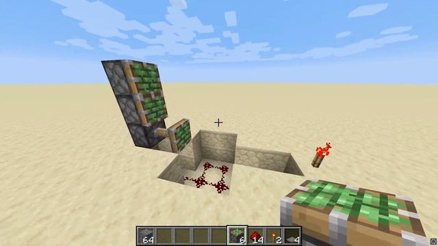 Minecraft 1.19 EASY 2x3 PISTON DOOR TUTORIAL [Java, Bedrock, Pocket Edition] смотреть онлайн
