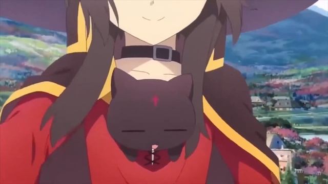 Мегумин шагает под музыку из Doom