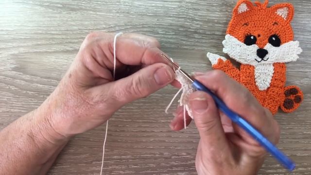 Baby Fox Crochet Tutorial - Crochet Applique Tutorial