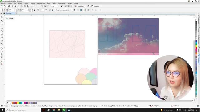 Cómo poner objetos dentro de otros en Corel | Imagen dentro de Texto | Efecto PowerClip смотреть онлайн