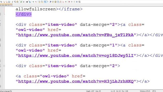 Owl Carousel Video Slider | Owl Carousel YouTube Slider |Owl Carousel Video Slider not Working Fixe смотреть онлайн