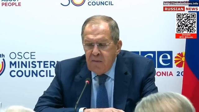 I don't care what happens next with the OSCE! Lavrov, Russia смотреть онлайн