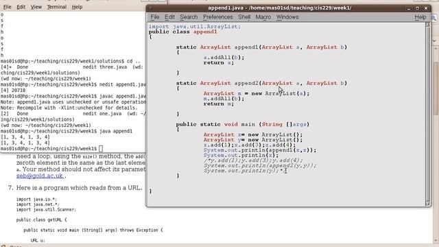 Defining List methods in Java смотреть онлайн