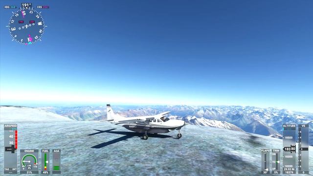 Microsoft Flight Simulator 2020 Elbrus Эльбрус 5642m смотреть онлайн