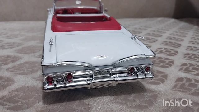 1/18 Chevrolet Impala 1960 Motormax #diecast #diecastcars#diecastcollector #modelcars