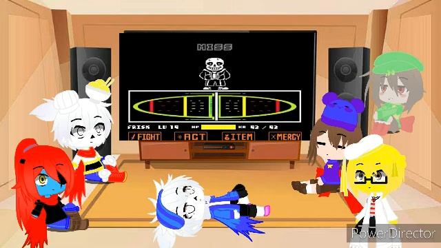 Undertale React To Sans Hard Mode  (fdy)