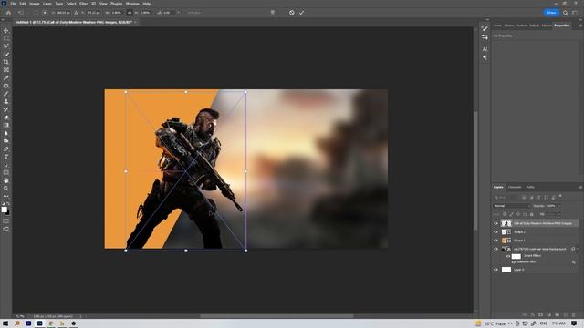 How to make thumbnails for youtube videos | Photoshop tutorial | #thumbnail #photoshop смотреть онлайн