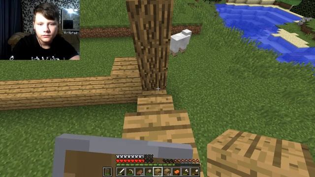 Minecraft - Let,s play #5 "доделываем 1 этаж" (C ВЕБКОЙ!) смотреть онлайн